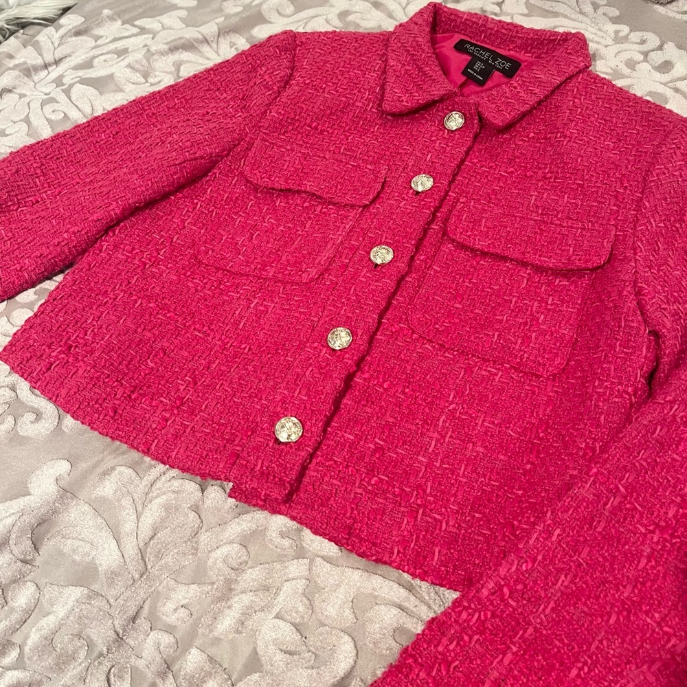 Hot pink blazer